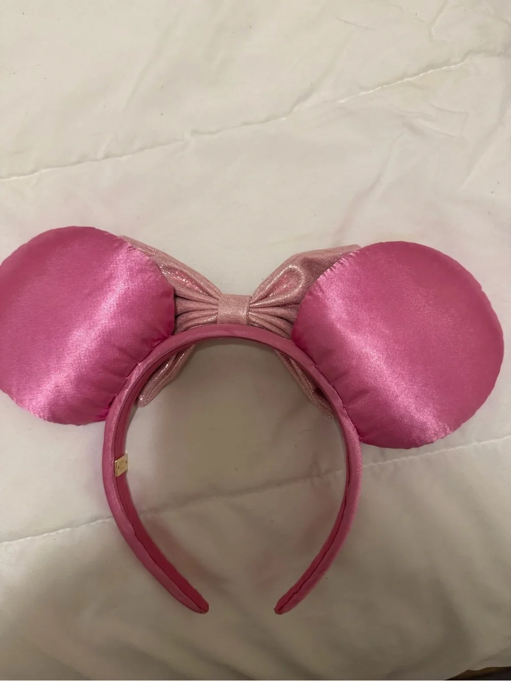 Like New Disney Pink Sequin Minnie Ears Headband